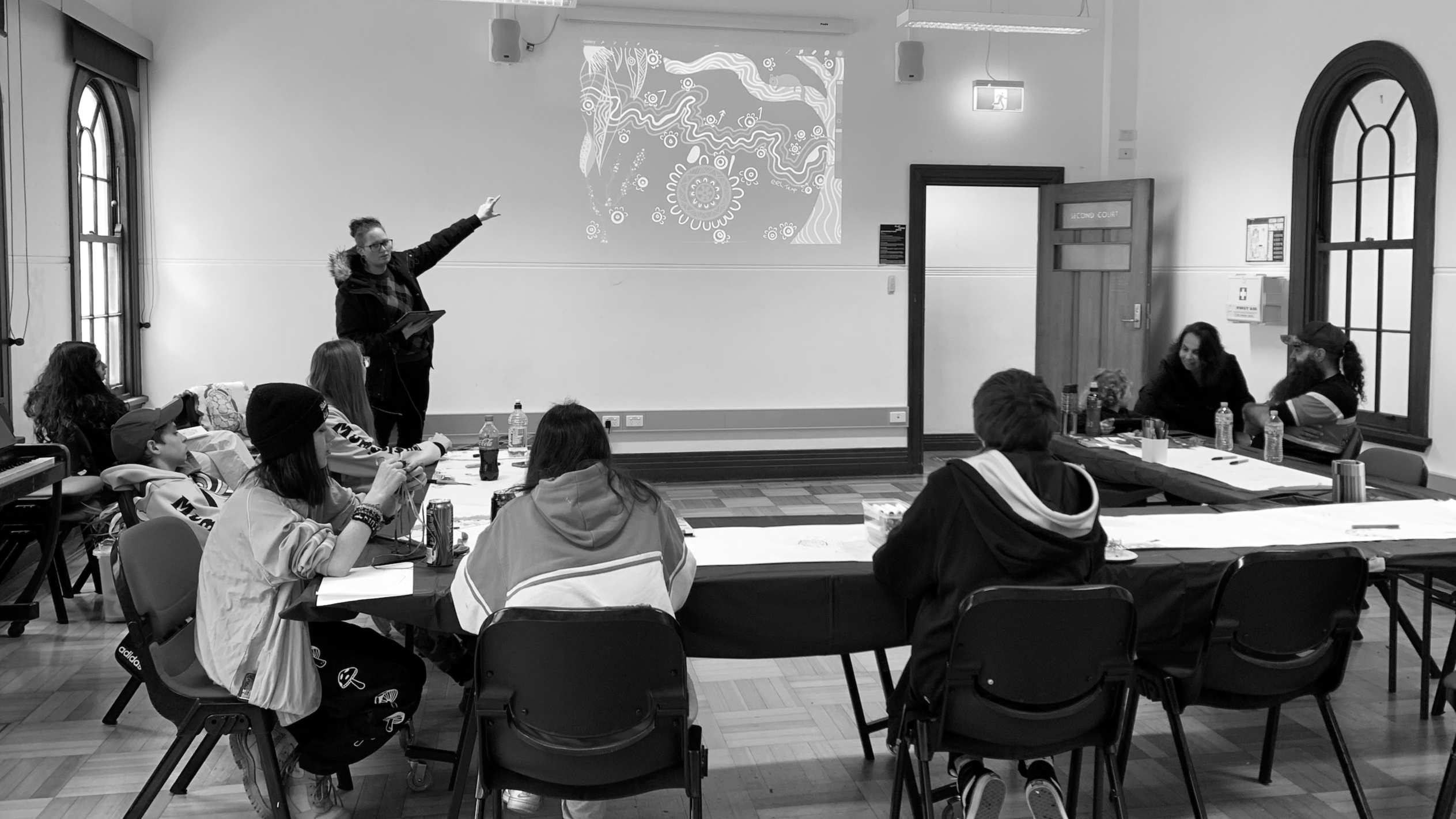 Yookapa mural workshop