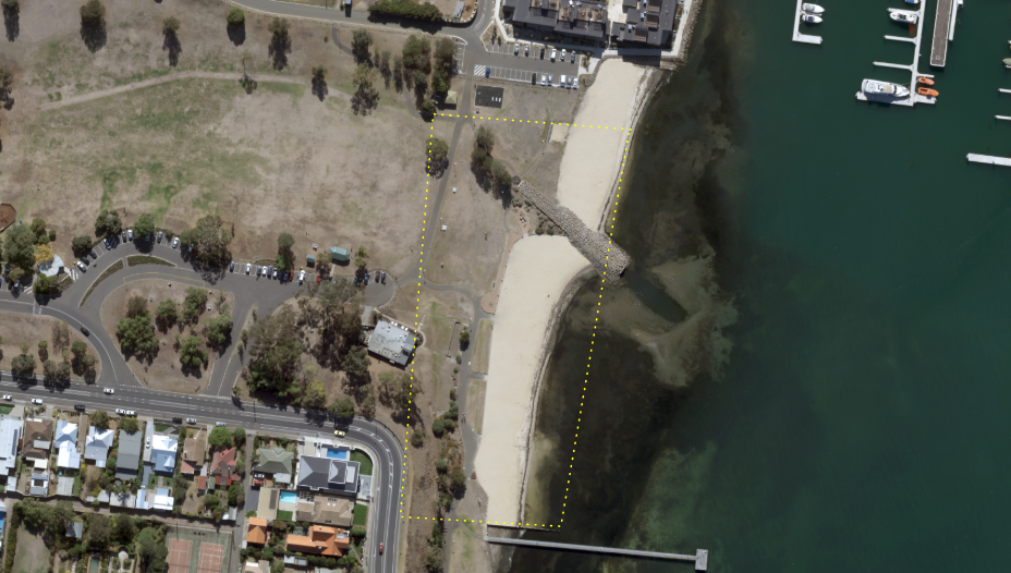 Site 2 - Rippleside Beach