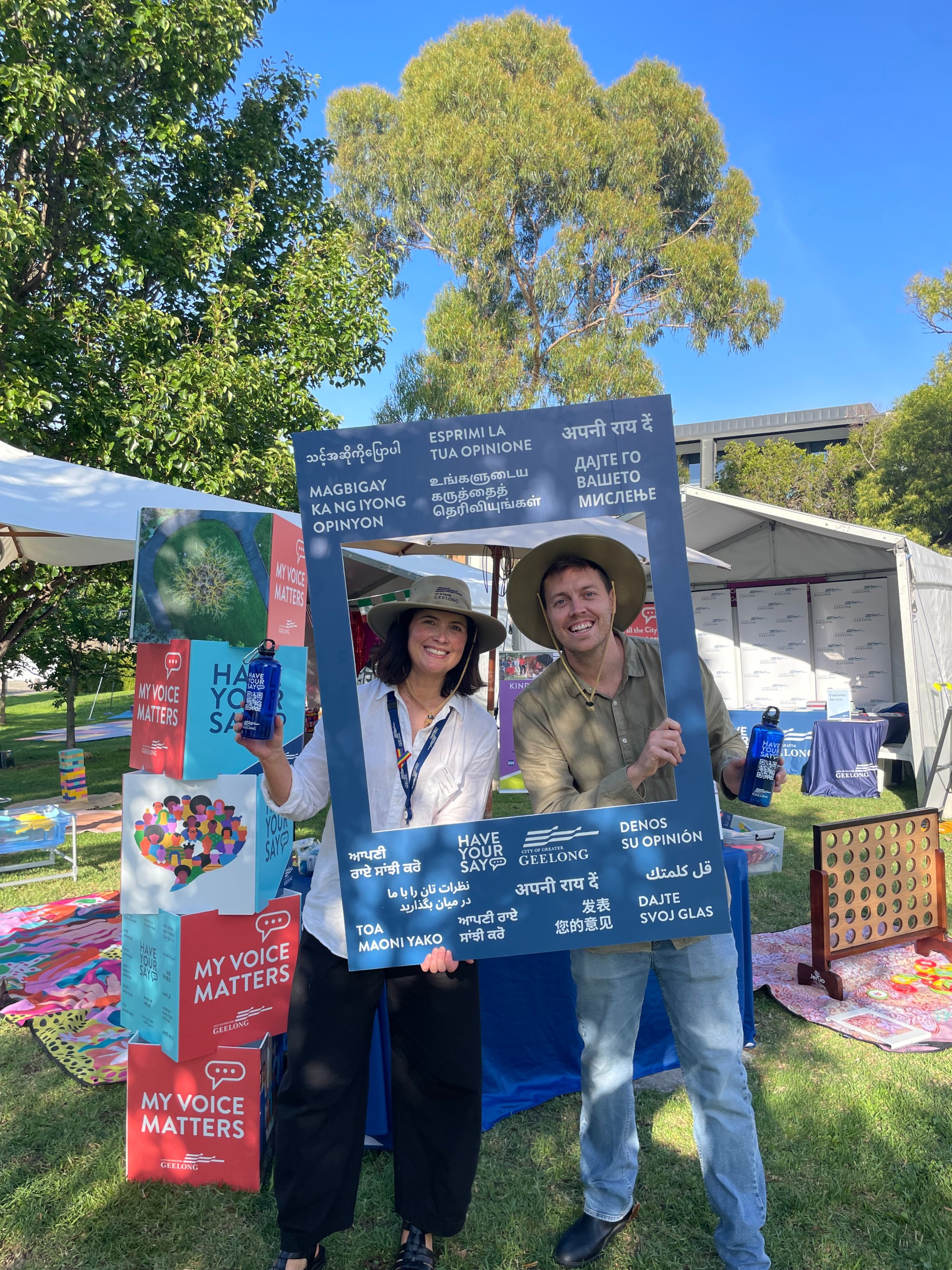 Our community engagement team at Pako Festa, 2026