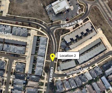 ​Wombat Crossing on Carter Road, - Location 2