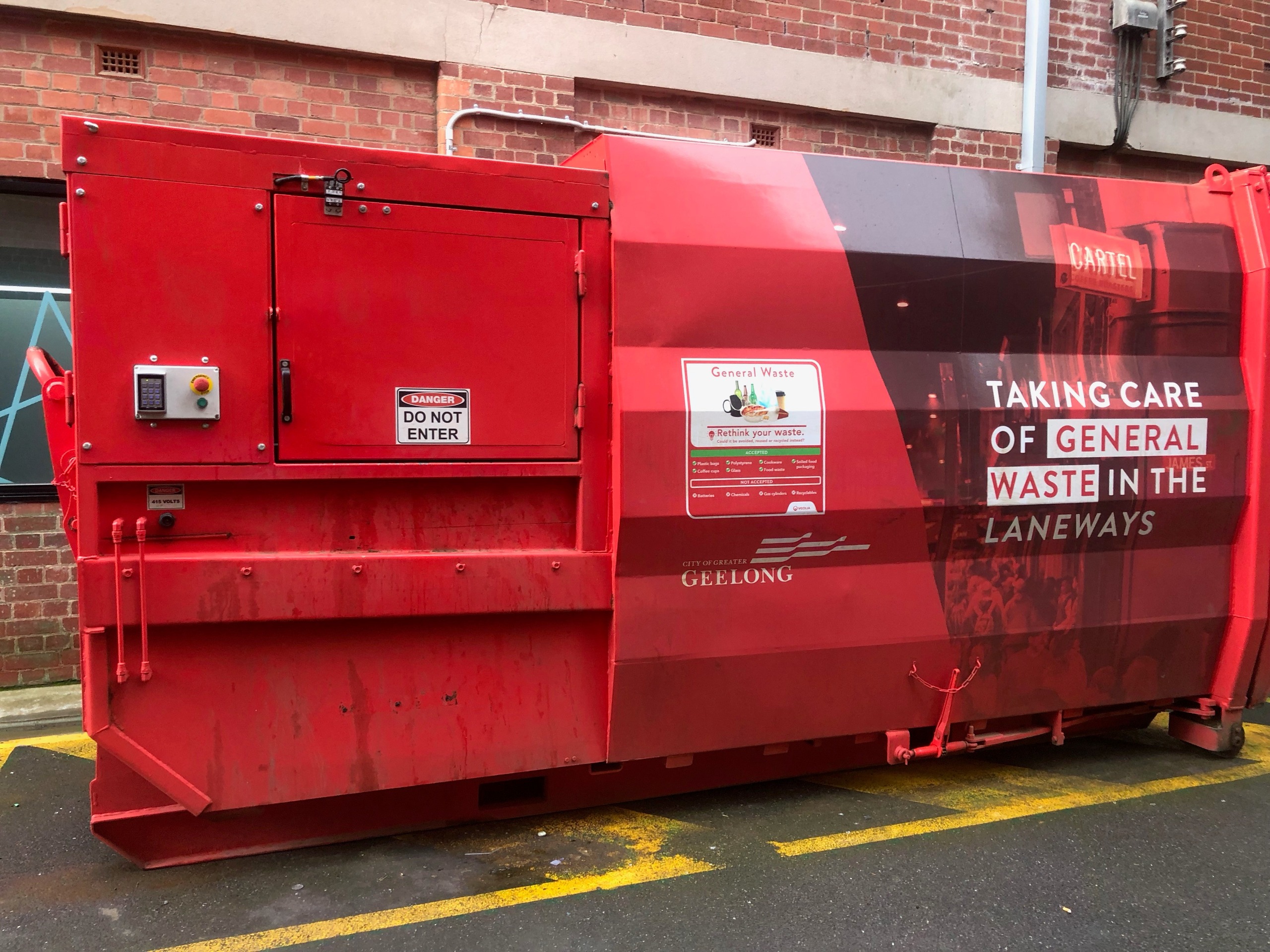 Bins in Central Geelong Laneways Precinct Survey Survey Page 5 2021